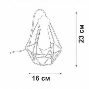 Настольная лампа декоративная Vitaluce V2803 V2803-1/1L в Ялуторовске - yalutorovsk.ok-mebel.com | фото 3