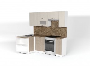 ОЛЬГА Кухонный гарнитур Прайм 2 (1300*2100 мм) в Ялуторовске - yalutorovsk.ok-mebel.com | фото 3