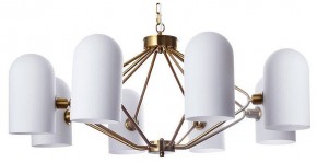 Подвесная люстра Arte Lamp Cassel A5454LM-8PB в Ялуторовске - yalutorovsk.ok-mebel.com | фото