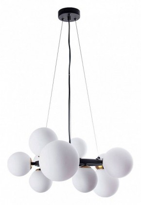 Подвесная люстра Arte Lamp Gemini A2243SP-10BK в Ялуторовске - yalutorovsk.ok-mebel.com | фото 2