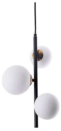 Подвесная люстра Arte Lamp Gemini A2243SP-3BK в Ялуторовске - yalutorovsk.ok-mebel.com | фото