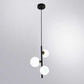 Подвесная люстра Arte Lamp Gemini A2243SP-3BK в Ялуторовске - yalutorovsk.ok-mebel.com | фото 3