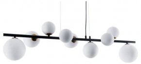 Подвесная люстра Arte Lamp Gemini A2243SP-9BK в Ялуторовске - yalutorovsk.ok-mebel.com | фото