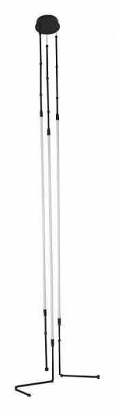 Подвесная люстра Arte Lamp Klimt A2850SP-38BK в Ялуторовске - yalutorovsk.ok-mebel.com | фото 2