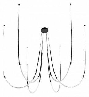 Подвесная люстра Arte Lamp Klimt A2850SP-42BK в Ялуторовске - yalutorovsk.ok-mebel.com | фото
