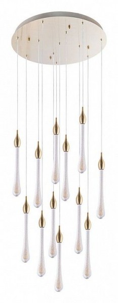 Подвесная люстра Arte Lamp Raindrop A1803LM-36PB в Ялуторовске - yalutorovsk.ok-mebel.com | фото