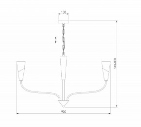 Подвесная люстра Eurosvet Rhyton 60167/8 никель в Ялуторовске - yalutorovsk.ok-mebel.com | фото 6