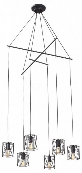 Подвесная люстра Vitaluce V3028 V3028-1/6S в Ялуторовске - yalutorovsk.ok-mebel.com | фото