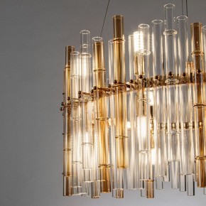 Подвесной светильник Arte Lamp Crystalla A4111LM-16GO в Ялуторовске - yalutorovsk.ok-mebel.com | фото 3