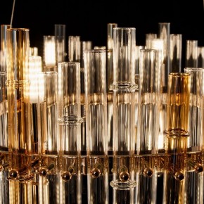 Подвесной светильник Arte Lamp Crystalla A4111LM-16GO в Ялуторовске - yalutorovsk.ok-mebel.com | фото 6