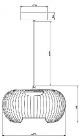 Подвесной светильник Arte Lamp Flare A3527SP-12BK в Ялуторовске - yalutorovsk.ok-mebel.com | фото 3