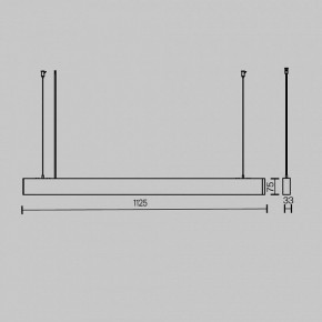 Подвесной светильник Maytoni BASIS P051PL-36W2.7-6K-W в Ялуторовске - yalutorovsk.ok-mebel.com | фото 7
