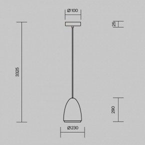 Подвесной светильник Maytoni Pilastro MOD430PL-01CM в Ялуторовске - yalutorovsk.ok-mebel.com | фото 5