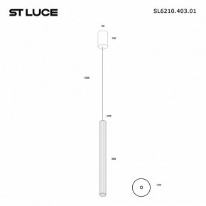 Подвесной светильник ST-Luce LILT SL6210.403.01 в Ялуторовске - yalutorovsk.ok-mebel.com | фото 3