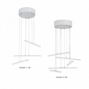 Подвесной светильник Vitaluce V3046 V3046-0/5S в Ялуторовске - yalutorovsk.ok-mebel.com | фото 4