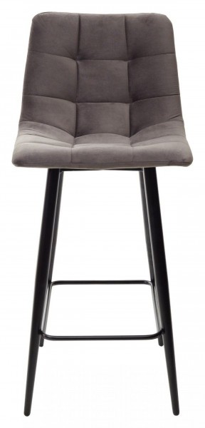 Полубарный стул CHILLI-QB графит #14, велюр / черный каркас (H=66cm) М-City в Ялуторовске - yalutorovsk.ok-mebel.com | фото 5