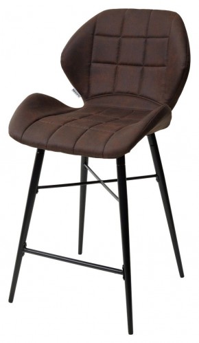 Полубарный стул MARCEL COWBOY-#800 темно-коричневый (H=65cm), ткань микрофибра М-City в Ялуторовске - yalutorovsk.ok-mebel.com | фото