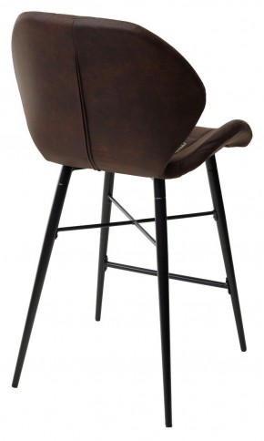 Полубарный стул MARCEL COWBOY-#800 темно-коричневый (H=65cm), ткань микрофибра М-City в Ялуторовске - yalutorovsk.ok-mebel.com | фото 4
