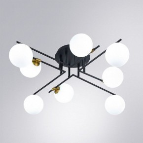 Потолочная люстра Arte Lamp Gemini A2243PL-8BK в Ялуторовске - yalutorovsk.ok-mebel.com | фото 2
