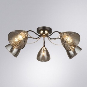 Потолочная люстра Arte Lamp Lily A4366PL-5BK в Ялуторовске - yalutorovsk.ok-mebel.com | фото 2