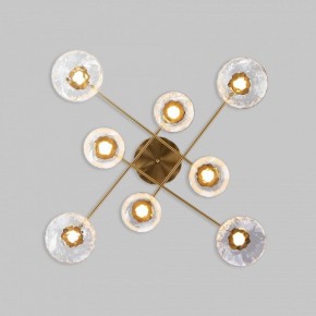 Потолочная люстра Eurosvet Ripple 50389 LED латунь в Ялуторовске - yalutorovsk.ok-mebel.com | фото 3