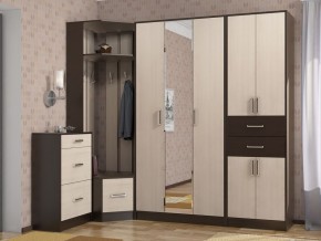 Прихожая ДИАНА-4 сек №10 (Венге/Дуб молочный) в Ялуторовске - yalutorovsk.ok-mebel.com | фото 3