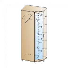 Прихожая Мелисса композиция 10 (Снежный Ясень) в Ялуторовске - yalutorovsk.ok-mebel.com | фото 6