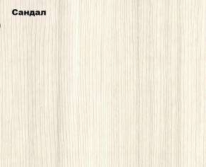 Шкаф 2-х створчатый Белла (Сандал, Графит/Дуб крафт) в Ялуторовске - yalutorovsk.ok-mebel.com | фото 2