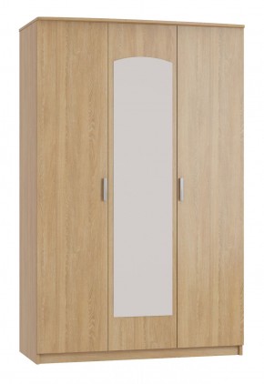 Шкаф 3-х дверный с зеркалом Шк210.1 МС Ирина в Ялуторовске - yalutorovsk.ok-mebel.com | фото