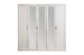 Шкаф 5-ти ств (2+1+2) с зеркалами Мишель (комплект) в Ялуторовске - yalutorovsk.ok-mebel.com | фото 2