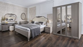 Шкаф 5-ти ств с зеркалами Мокко (серый камень) в Ялуторовске - yalutorovsk.ok-mebel.com | фото 4