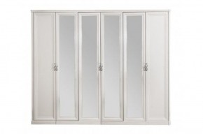Шкаф 6-ти ств (2+2+2) с зеркалами Мишель (комплект) в Ялуторовске - yalutorovsk.ok-mebel.com | фото 2
