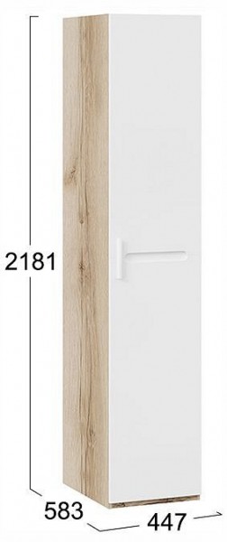 Шкаф для белья Фьюжн ТД-260.07.01 в Ялуторовске - yalutorovsk.ok-mebel.com | фото 4