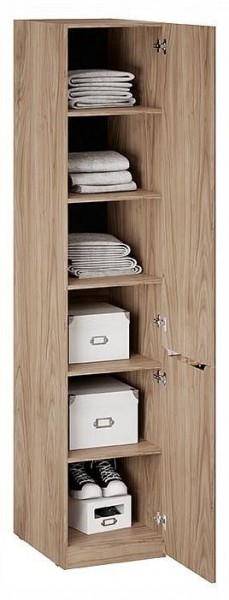 Шкаф для белья Глосс СМ-319.07.001 в Ялуторовске - yalutorovsk.ok-mebel.com | фото 2