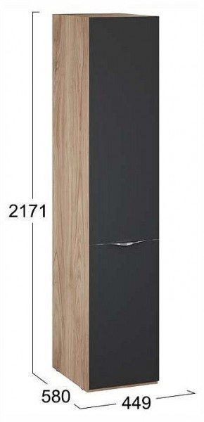 Шкаф для белья Глосс СМ-319.07.001 в Ялуторовске - yalutorovsk.ok-mebel.com | фото 4