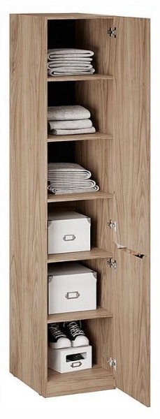 Шкаф для белья Глосс СМ-319.07.002 в Ялуторовске - yalutorovsk.ok-mebel.com | фото 2