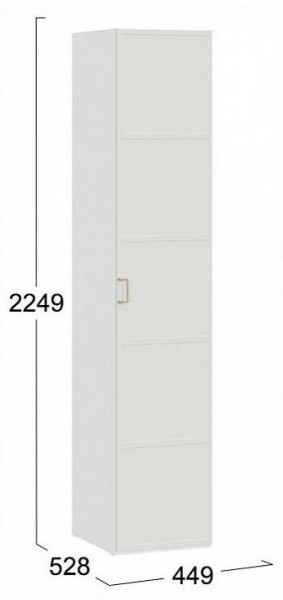 Шкаф для белья Стелла в Ялуторовске - yalutorovsk.ok-mebel.com | фото 4