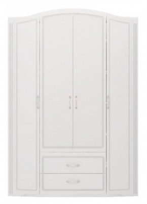 Шкаф для одежды 4-х дв.с ящиками Виктория 2  без зеркал в Ялуторовске - yalutorovsk.ok-mebel.com | фото