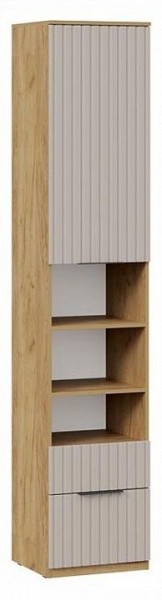 Шкаф комбинированный Хилтон Исп. 2 в Ялуторовске - yalutorovsk.ok-mebel.com | фото 2