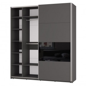 Шкаф-купе Харви ШКК-10 (графит) в Ялуторовске - yalutorovsk.ok-mebel.com | фото 2
