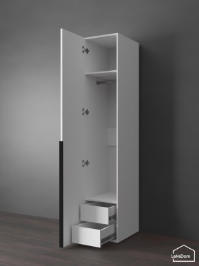 Шкаф Linnea MHR-1-3 2050х400х510 (Белый-М 11.1.2) в Ялуторовске - yalutorovsk.ok-mebel.com | фото 7