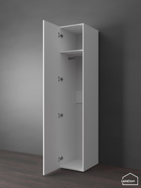 Шкаф Linnea MHR-1PO 2050х400х510 (Белый-М 11.1.2) в Ялуторовске - yalutorovsk.ok-mebel.com | фото 4