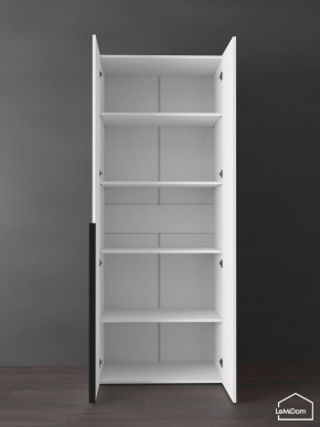 Шкаф Linnea MHR-2-2 2050х800х510 (Белый-М 11.1.2) в Ялуторовске - yalutorovsk.ok-mebel.com | фото 4