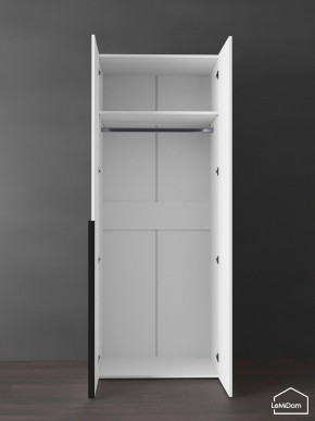 Шкаф Linnea MHR-2 2050х800х510 (Белый-М 11.1.2) в Ялуторовске - yalutorovsk.ok-mebel.com | фото 4