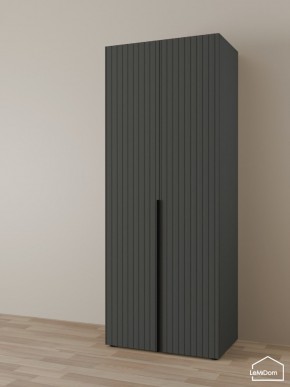 Шкаф Linnea MHR-2 2050х800х510 (Графит-М 11.1.25) в Ялуторовске - yalutorovsk.ok-mebel.com | фото