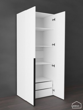 Шкаф Linnea MHR-2-4 2050х800х510 (Белый-М 11.1.2) в Ялуторовске - yalutorovsk.ok-mebel.com | фото 6