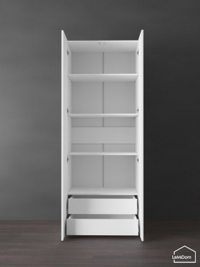 Шкаф Linnea MHR-2PO-4 2050х800х510 (Белый-М 11.1.2) в Ялуторовске - yalutorovsk.ok-mebel.com | фото 6