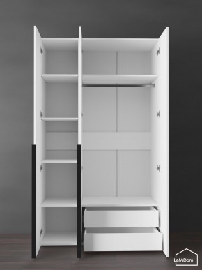 Шкаф Linnea MHR-3-2 2050х1200х510 (Белый-М 11.1.2) в Ялуторовске - yalutorovsk.ok-mebel.com | фото 6