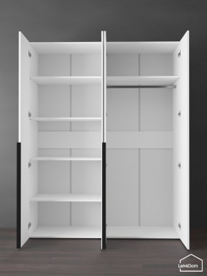 Шкаф Linnea MHR-4-1 2050х1600х510 (Белый-М 11.1.2) в Ялуторовске - yalutorovsk.ok-mebel.com | фото 4
