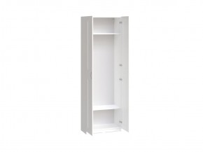 Шкаф МАКС двухдверный узкий, цвет белый в Ялуторовске - yalutorovsk.ok-mebel.com | фото 2